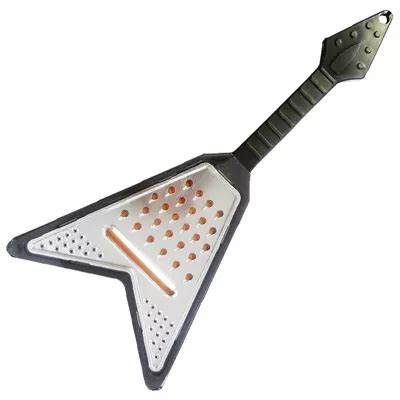 the shredder cheese grater guitar.